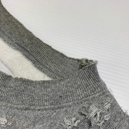【現状渡し品】【メンズ】 TEPPEI FURUYAMA テッペイ フルヤマ THE WORLD FAMOUS CREW NECK SWEAT ワールド フェイマス クルーネック スウェット トップス トレーナー 140-260923-ko-05-teih サイズ：不明 カラー：グレー 万代Net店