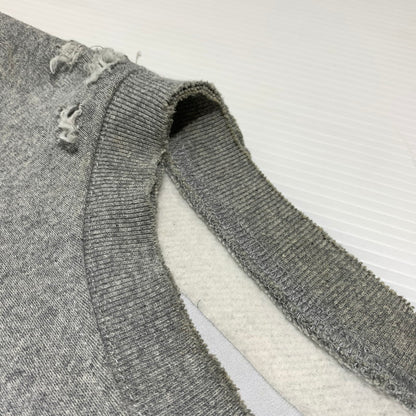 【現状渡し品】【メンズ】 TEPPEI FURUYAMA テッペイ フルヤマ THE WORLD FAMOUS CREW NECK SWEAT ワールド フェイマス クルーネック スウェット トップス トレーナー 140-260923-ko-05-teih サイズ：不明 カラー：グレー 万代Net店