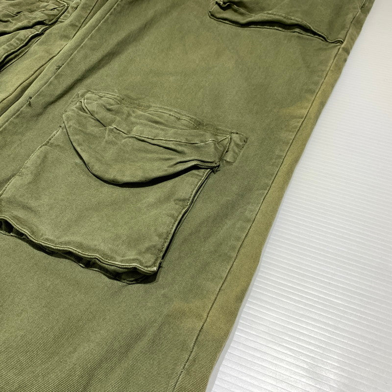 【現状渡し品】【メンズ】 VALABASAS ヴァラバサス RAM BAGGY PANTS ラム バギー パンツ ボトムス カーゴパンツ 153-260923-ko-21-teih サイズ：32 カラー：セージグリーン 万代Net店