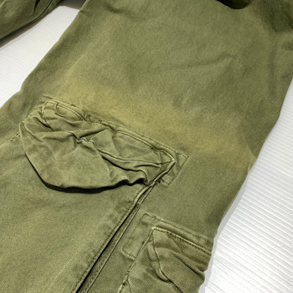 【現状渡し品】【メンズ】 VALABASAS ヴァラバサス RAM BAGGY PANTS ラム バギー パンツ ボトムス カーゴパンツ 153-260923-ko-21-teih サイズ：32 カラー：セージグリーン 万代Net店