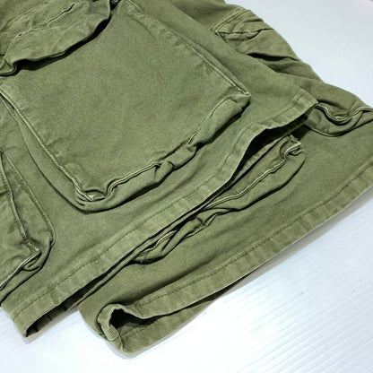 【現状渡し品】【メンズ】 VALABASAS ヴァラバサス RAM BAGGY PANTS ラム バギー パンツ ボトムス カーゴパンツ 153-260923-ko-21-teih サイズ：32 カラー：セージグリーン 万代Net店