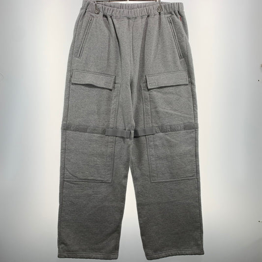 【中古品】【メンズ】 Supreme シュプリーム × MARITHE FRANCOIS GIRBAUD マリテフランソワジルボー 別注 コラボ SHUTTIE CARGO SWEAT PANTS シャッティ カーゴスウェットパンツ ボトムス 149-260923-ko-20-teih サイズ：XL カラー：グレー 万代Net店