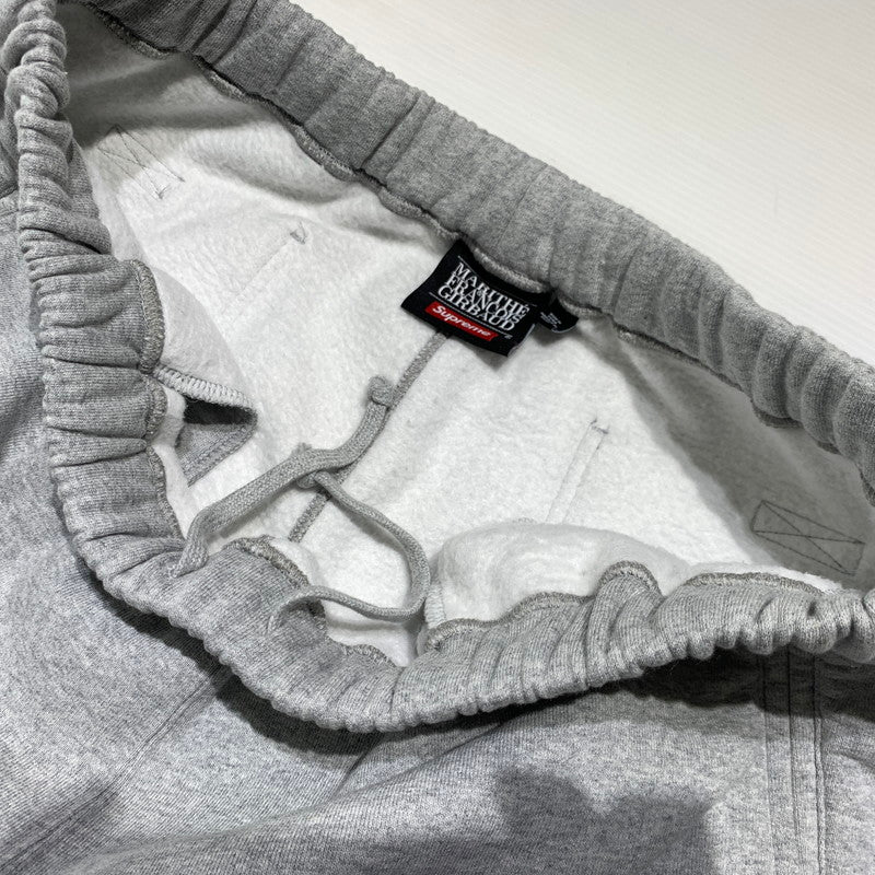 【中古品】【メンズ】 Supreme シュプリーム × MARITHE FRANCOIS GIRBAUD マリテフランソワジルボー 別注 コラボ SHUTTIE CARGO SWEAT PANTS シャッティ カーゴスウェットパンツ ボトムス 149-260923-ko-20-teih サイズ：XL カラー：グレー 万代Net店
