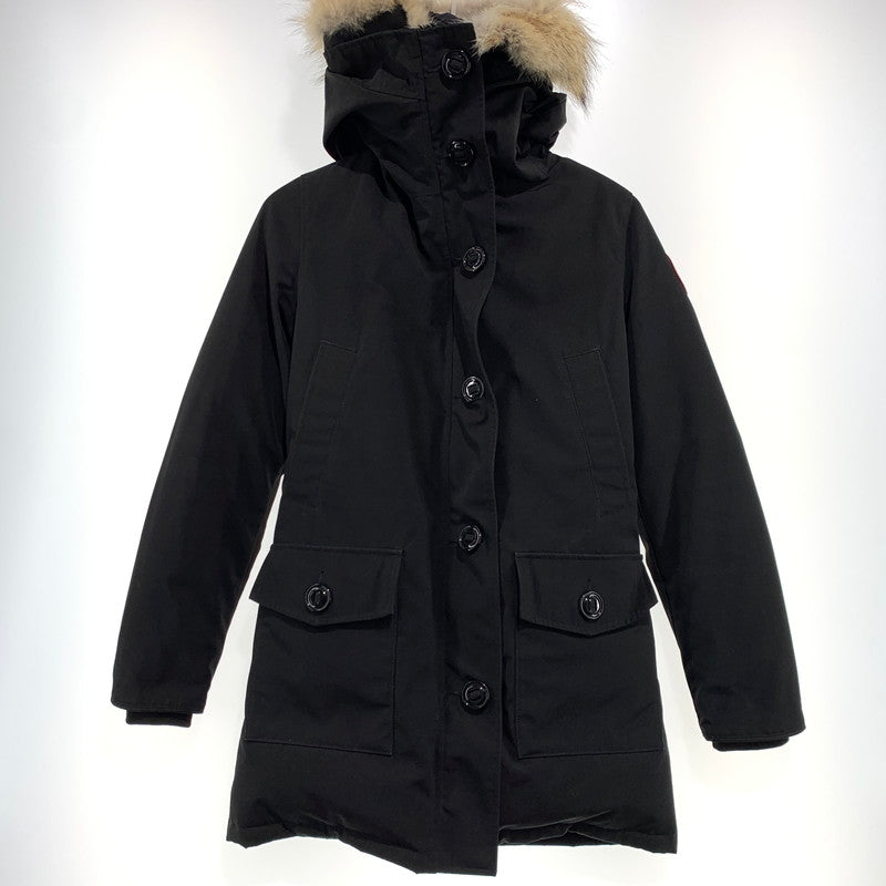 【中古品】【レディース】 CANADA GOOSE カナダグース BRONTE PARKA 2603JL ブロンテパーカー アウター ダウンジャケット 141-260923-ko-17-teih サイズ：XS カラー：ブラック 万代Net店