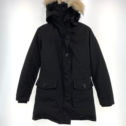 【中古品】【レディース】 CANADA GOOSE カナダグース BRONTE PARKA 2603JL ブロンテパーカー アウター ダウンジャケット 141-260923-ko-17-teih サイズ：XS カラー：ブラック 万代Net店
