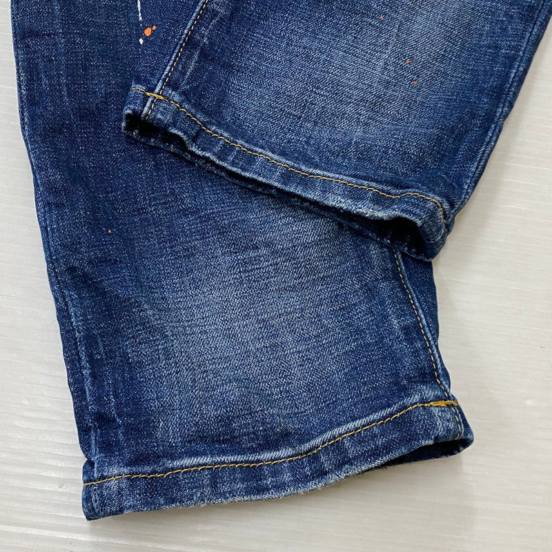 【中古品】【メンズ】 DSQUARED2 ディースクエアード S71LB0004S30342 SLIM JEAN DENIM スリム ジーン デニム ボトムス ジーンズ 141-260922-sa-18-teih サイズ：XL カラー：インディゴ 万代Net店