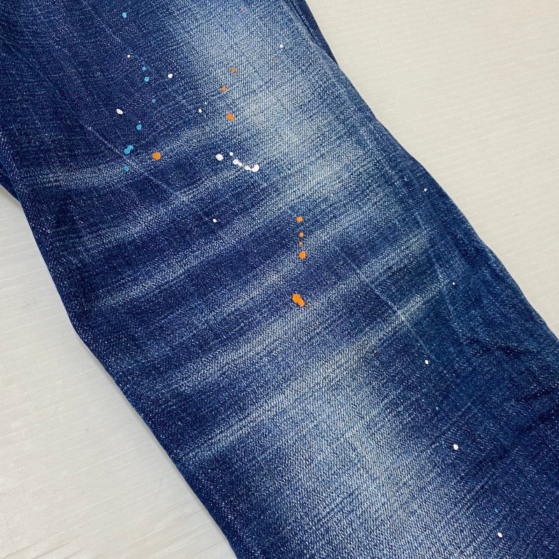 【中古品】【メンズ】 DSQUARED2 ディースクエアード S71LB0004S30342 SLIM JEAN DENIM スリム ジーン デニム ボトムス ジーンズ 141-260922-sa-18-teih サイズ：XL カラー：インディゴ 万代Net店