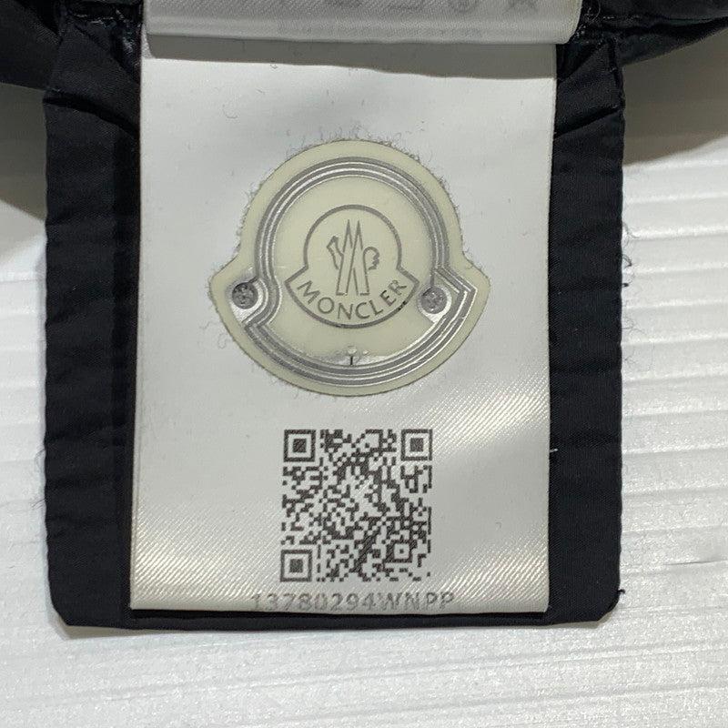 【中古品】【メンズ】 MONCLER モンクレール MAGLIONE TRICOT CARDIGAN E20919402800 マリオーネ トリコット カーディガン ダウンジャケット ニット 141-260923-ko-13-teih サイズ：M カラー：ブラック 万代Net店
