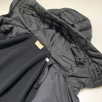 【中古品】【メンズ】 MONCLER モンクレール MAGLIONE TRICOT CARDIGAN E20919402800 マリオーネ トリコット カーディガン ダウンジャケット ニット 141-260923-ko-13-teih サイズ：M カラー：ブラック 万代Net店