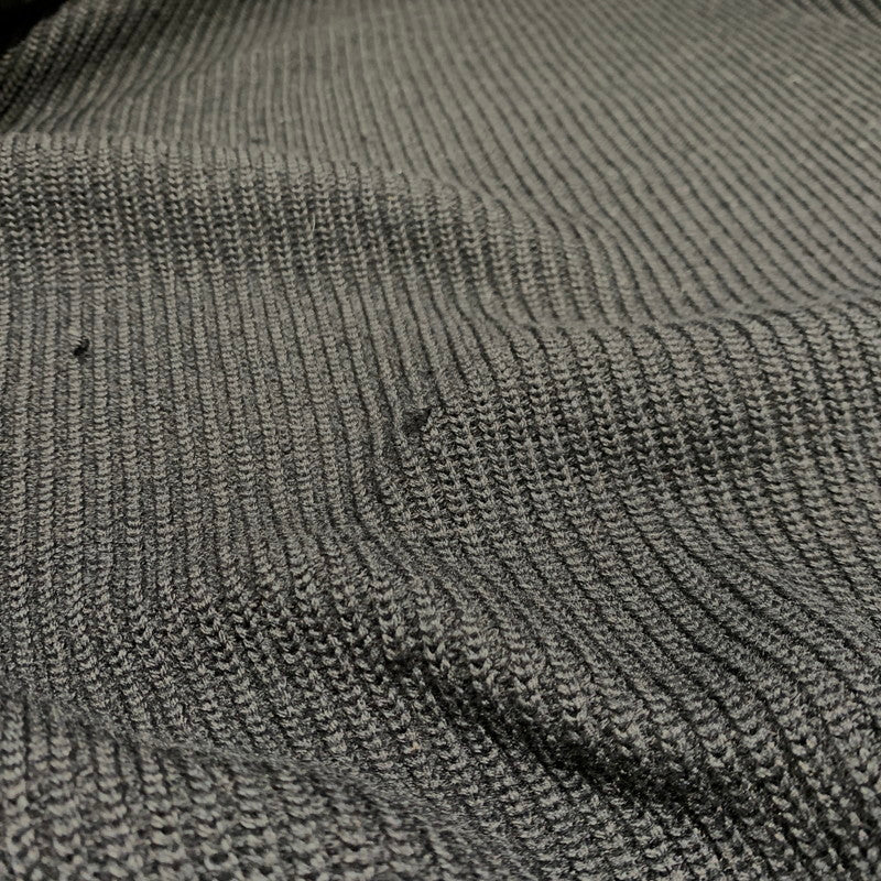 【中古品】【メンズ】 MONCLER モンクレール MAGLIONE TRICOT CARDIGAN E20919402800 マリオーネ トリコット カーディガン ダウンジャケット ニット 141-260923-ko-13-teih サイズ：M カラー：ブラック 万代Net店