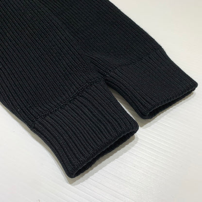 【中古品】【メンズ】 MONCLER モンクレール MAGLIONE TRICOT CARDIGAN E20919402800 マリオーネ トリコット カーディガン ダウンジャケット ニット 141-260923-ko-13-teih サイズ：M カラー：ブラック 万代Net店