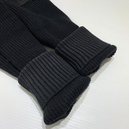 【中古品】【メンズ】 MONCLER モンクレール MAGLIONE TRICOT CARDIGAN E20919402800 マリオーネ トリコット カーディガン ダウンジャケット ニット 141-260923-ko-13-teih サイズ：M カラー：ブラック 万代Net店