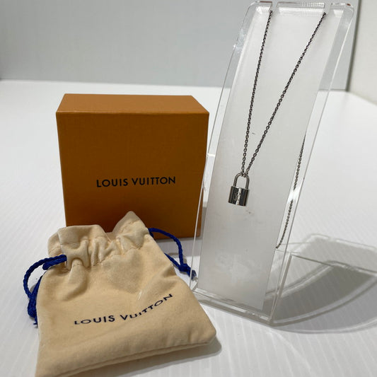 【中古品】【メンズ/レディース】 LOUIS VUITTON ルイ・ヴィトン シルバー･ロックイット ネックレス アクセサリー 179-260924-yo-03-teih カラー：シルバー 万代Net店