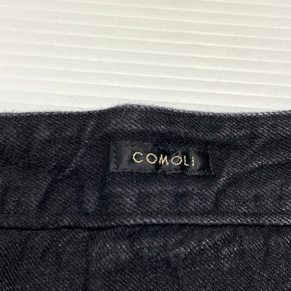 【中古品】【メンズ】 COMOLI コモリ 22AW BELTTED DENIM PANTS W03-03001 ベルテッド デニムパンツ ボトムス ジーンズ 151-260923-ko-23-teih サイズ：3 カラー：ブラック 万代Net店