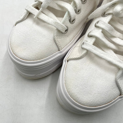 【中古品】【レディース】 CELINE セリーヌ TRIOMPHE JANE LOW LACE-UP LOW SNEAKER トリオンフ ジェーン レースアップ ロースニーカー 183-260924-yo-08-teih サイズ：35(22cm相当) カラー：ホワイト 万代Net店