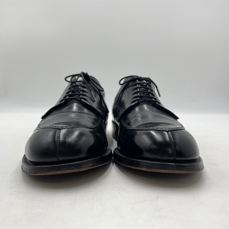 【中古品】【メンズ】 ALDEN オールデン V-TIP C.D.I LEATHER SHOES 303 Vチップ C.D.I レザーシューズ 革靴 164-260924-yo-11-teih サイズ：9(27.5~28cm) カラー：ブラック 万代Net店