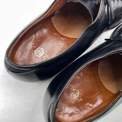 【中古品】【メンズ】 ALDEN オールデン V-TIP C.D.I LEATHER SHOES 303 Vチップ C.D.I レザーシューズ 革靴 164-260924-yo-11-teih サイズ：9(27.5~28cm) カラー：ブラック 万代Net店