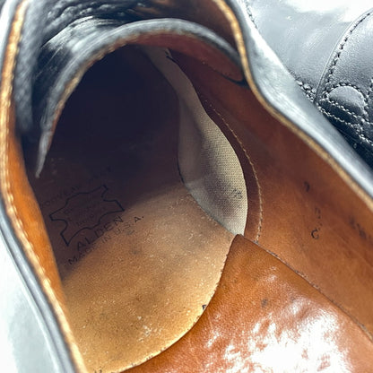 【中古品】【メンズ】 ALDEN オールデン V-TIP C.D.I LEATHER SHOES 303 Vチップ C.D.I レザーシューズ 革靴 164-260924-yo-11-teih サイズ：9(27.5~28cm) カラー：ブラック 万代Net店