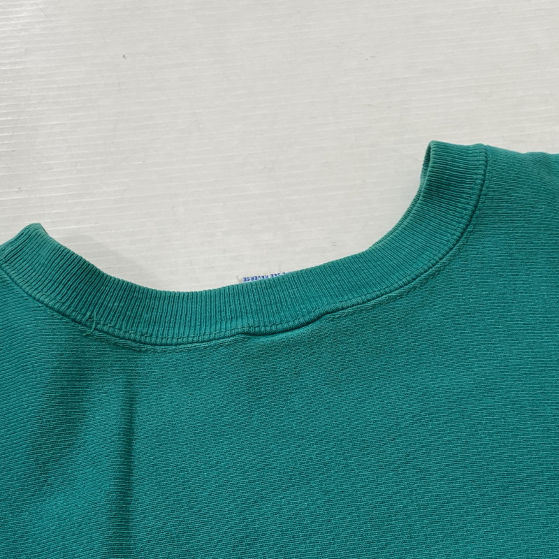 【現状渡し品】【メンズ】 CHAMPION チャンピオン 90's REVERSE WEAVE 90年代 リバース ウェーブ 長袖 トップス スウェット トレーナー 145-260922-sa-15-teih サイズ：L カラー：グリーン系 万代Net店