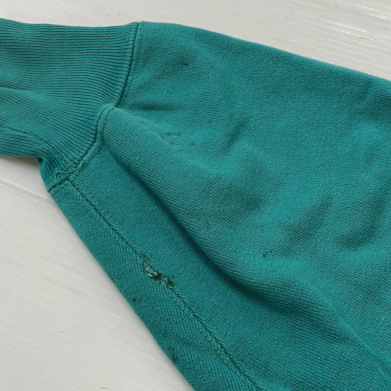 【現状渡し品】【メンズ】 CHAMPION チャンピオン 90's REVERSE WEAVE 90年代 リバース ウェーブ 長袖 トップス スウェット トレーナー 145-260922-sa-15-teih サイズ：L カラー：グリーン系 万代Net店