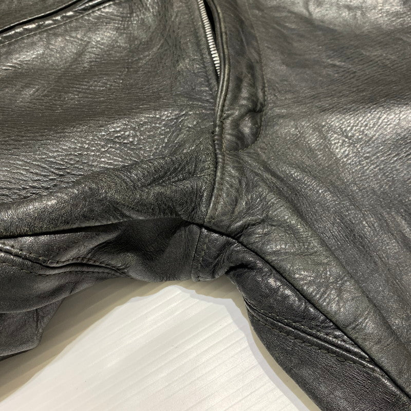 【現状渡し品】【メンズ】 Buco ブコ LEATHER PANTS VINTAGE レザーパンツ ボトムス ヴィンテージ バイカー モーターサイクル 156-260923-ko-22-teih サイズ：34 カラー：ブラック 万代Net店