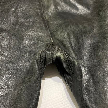 【現状渡し品】【メンズ】 Buco ブコ LEATHER PANTS VINTAGE レザーパンツ ボトムス ヴィンテージ バイカー モーターサイクル 156-260923-ko-22-teih サイズ：34 カラー：ブラック 万代Net店