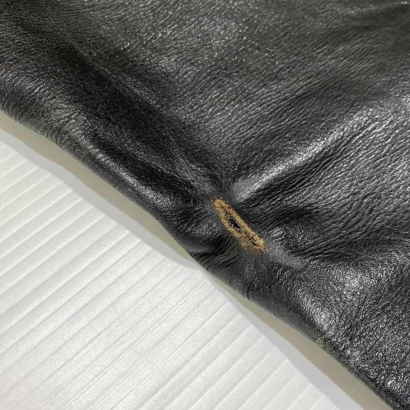 【現状渡し品】【メンズ】 Buco ブコ LEATHER PANTS VINTAGE レザーパンツ ボトムス ヴィンテージ バイカー モーターサイクル 156-260923-ko-22-teih サイズ：34 カラー：ブラック 万代Net店