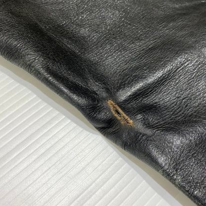 【現状渡し品】【メンズ】 Buco ブコ LEATHER PANTS VINTAGE レザーパンツ ボトムス ヴィンテージ バイカー モーターサイクル 156-260923-ko-22-teih サイズ：34 カラー：ブラック 万代Net店