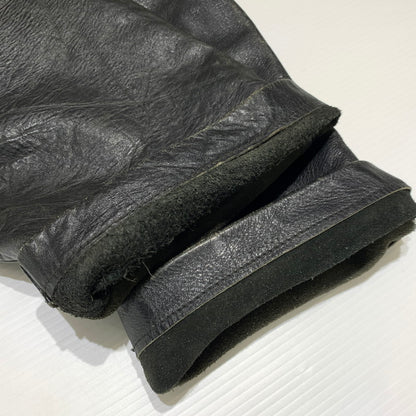 【現状渡し品】【メンズ】 Buco ブコ LEATHER PANTS VINTAGE レザーパンツ ボトムス ヴィンテージ バイカー モーターサイクル 156-260923-ko-22-teih サイズ：34 カラー：ブラック 万代Net店