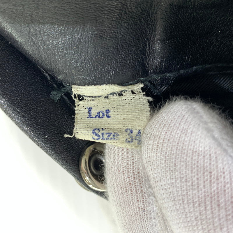 【現状渡し品】【メンズ】 Buco ブコ LEATHER PANTS VINTAGE レザーパンツ ボトムス ヴィンテージ バイカー モーターサイクル 156-260923-ko-22-teih サイズ：34 カラー：ブラック 万代Net店