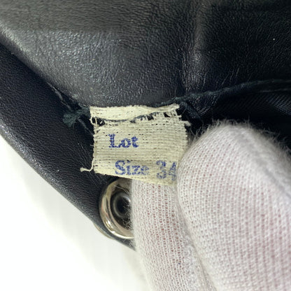 【現状渡し品】【メンズ】 Buco ブコ LEATHER PANTS VINTAGE レザーパンツ ボトムス ヴィンテージ バイカー モーターサイクル 156-260923-ko-22-teih サイズ：34 カラー：ブラック 万代Net店
