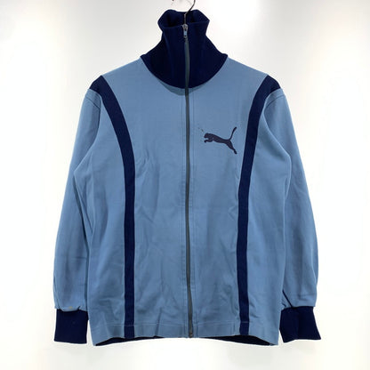 【現状渡し品】【メンズ】 PUMA プーマ 70's TRACK JACKET VINTAGE 70年代 トラックジャケット ライトアウター ジャージ 西ドイツ製 ヴィンテージ 148-260923-ko-03-teih サイズ：5 カラー：ブルー系 万代Net店