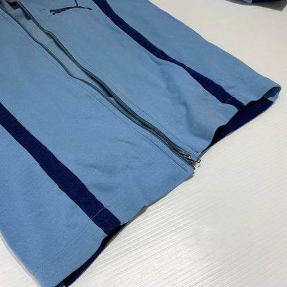 【現状渡し品】【メンズ】 PUMA プーマ 70's TRACK JACKET VINTAGE 70年代 トラックジャケット ライトアウター ジャージ 西ドイツ製 ヴィンテージ 148-260923-ko-03-teih サイズ：5 カラー：ブルー系 万代Net店