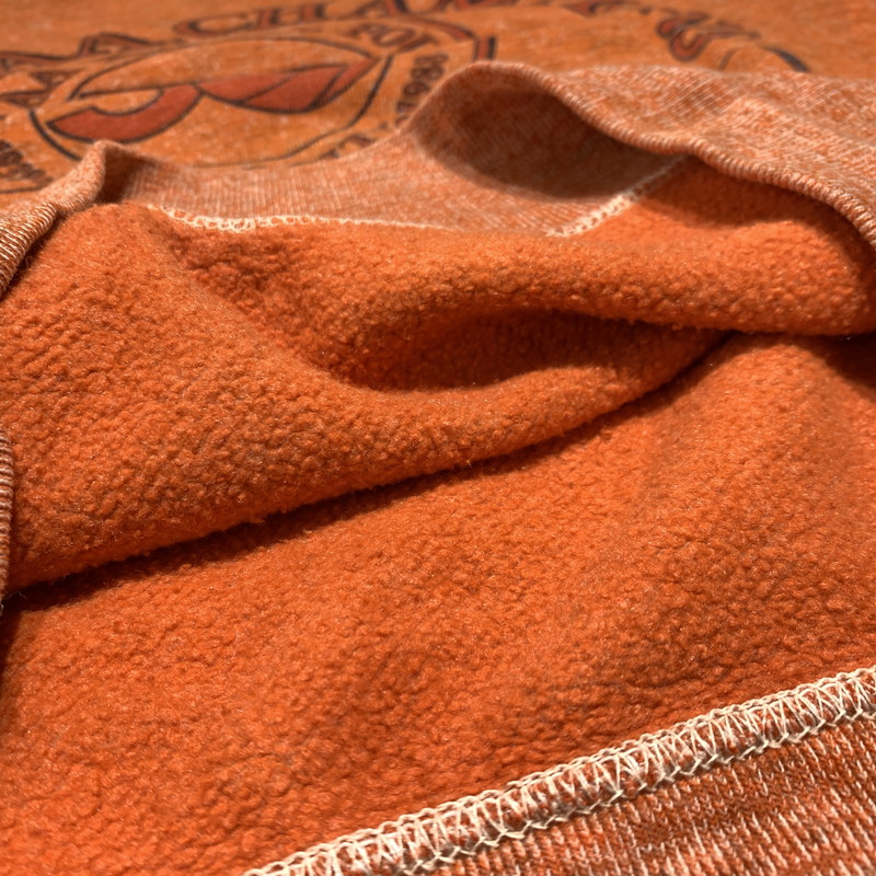 【現状渡し品】【メンズ】 Champion チャンピオン KANSAS SWEAT VINTAGE カンザス スウェット トップス ヴィンテージ 青刺繍タグ 145-260923-ko-04-teih サイズ：M カラー：オレンジ 万代Net店