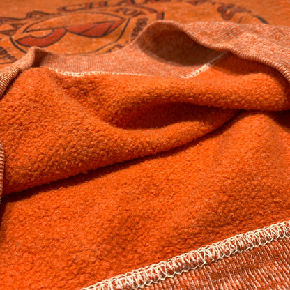 【現状渡し品】【メンズ】 Champion チャンピオン KANSAS SWEAT VINTAGE カンザス スウェット トップス ヴィンテージ 青刺繍タグ 145-260923-ko-04-teih サイズ：M カラー：オレンジ 万代Net店