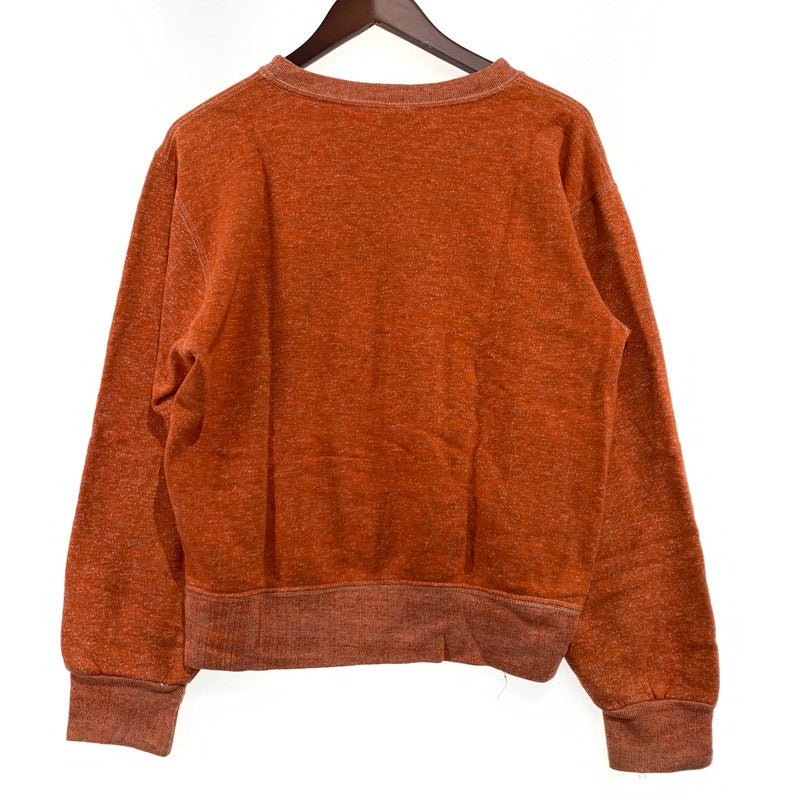 【現状渡し品】【メンズ】 Champion チャンピオン KANSAS SWEAT VINTAGE カンザス スウェット トップス ヴィンテージ 青刺繍タグ 145-260923-ko-04-teih サイズ：M カラー：オレンジ 万代Net店