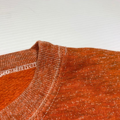 【現状渡し品】【メンズ】 Champion チャンピオン KANSAS SWEAT VINTAGE カンザス スウェット トップス ヴィンテージ 青刺繍タグ 145-260923-ko-04-teih サイズ：M カラー：オレンジ 万代Net店
