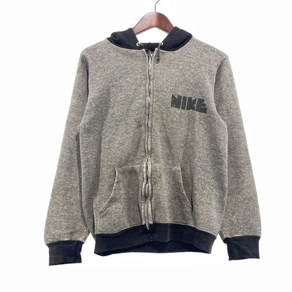 【現状渡し品】【メンズ】 NIKE ナイキ IDEAL ZIP 片爪 ZIP UP PARKA VINTAGE アイディール ジップアップ パーカー 長袖 トップス ヴィンテージ 148-260925-yo-09-teih サイズ：不明 カラー：グレー 万代Net店