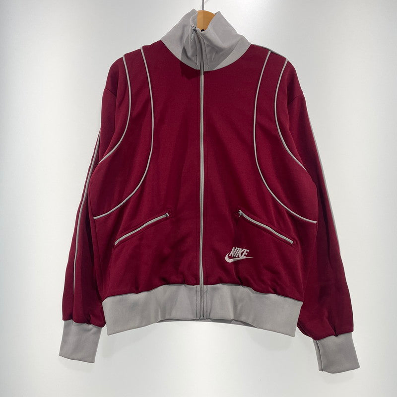 【中古品】【メンズ】 NIKE ナイキ 70's VINTAGE TRACK JACKET MADE IN TAIWAN 70年代 ヴィンテージ トラックジャケット 長袖 トップス 台湾製 TM表記 148-260925-yo-06-teih サイズ：L カラー：ボルドー/グレー 万代Net店