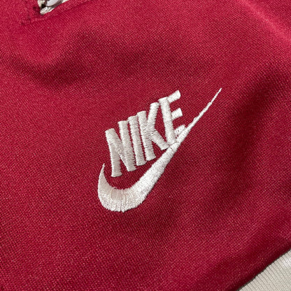 【中古品】【メンズ】 NIKE ナイキ 70's VINTAGE TRACK JACKET MADE IN TAIWAN 70年代 ヴィンテージ トラックジャケット 長袖 トップス 台湾製 TM表記 148-260925-yo-06-teih サイズ：L カラー：ボルドー/グレー 万代Net店