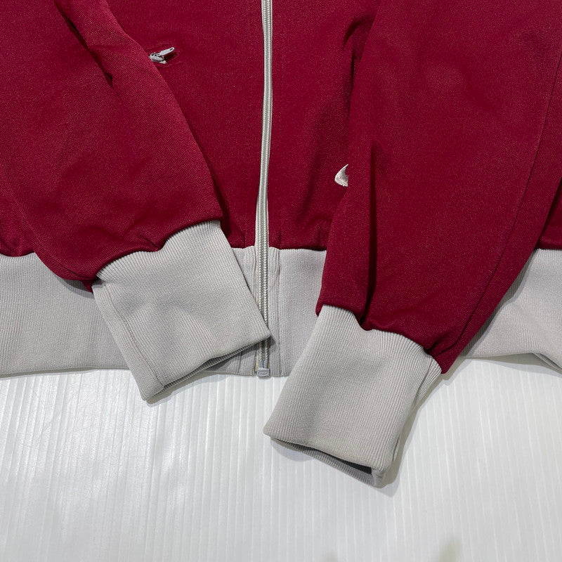 【中古品】【メンズ】 NIKE ナイキ 70's VINTAGE TRACK JACKET MADE IN TAIWAN 70年代 ヴィンテージ トラックジャケット 長袖 トップス 台湾製 TM表記 148-260925-yo-06-teih サイズ：L カラー：ボルドー/グレー 万代Net店