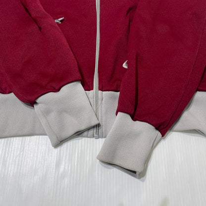 【中古品】【メンズ】 NIKE ナイキ 70's VINTAGE TRACK JACKET MADE IN TAIWAN 70年代 ヴィンテージ トラックジャケット 長袖 トップス 台湾製 TM表記 148-260925-yo-06-teih サイズ：L カラー：ボルドー/グレー 万代Net店