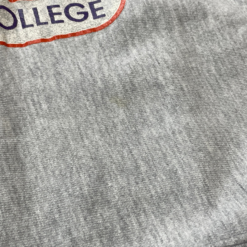 【中古品】【メンズ】 CHAMPION チャンピオン REVERSE WEAVE 80’s VINTAGE HOBART COLLEGE SWEAT リバース ウェーブ 80年代 ヴィンテージ ホバート ガレッジ スウェット 長袖 トップス トレーナー 145-260923-sa-10-teih サイズ：L カラー：グレー 万代Net店