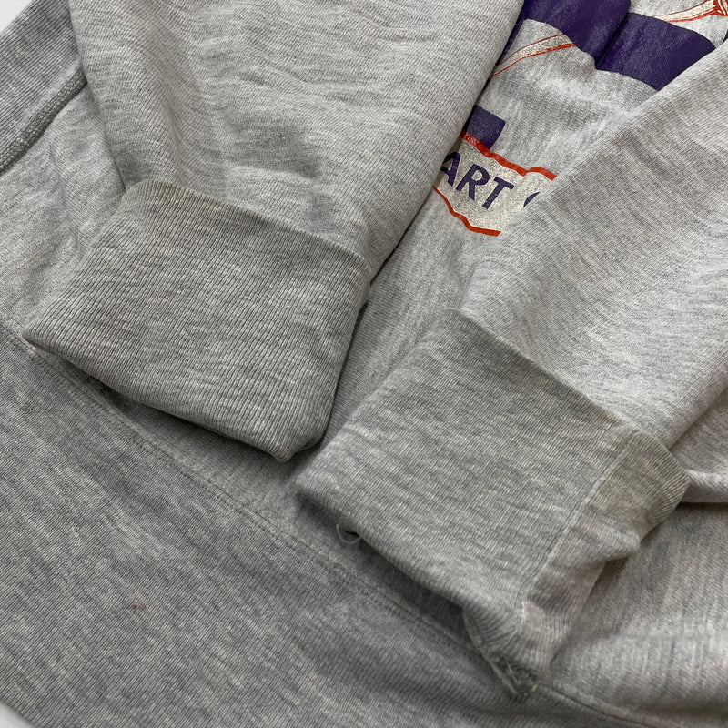【中古品】【メンズ】 CHAMPION チャンピオン REVERSE WEAVE 80’s VINTAGE HOBART COLLEGE SWEAT リバース ウェーブ 80年代 ヴィンテージ ホバート ガレッジ スウェット 長袖 トップス トレーナー 145-260923-sa-10-teih サイズ：L カラー：グレー 万代Net店