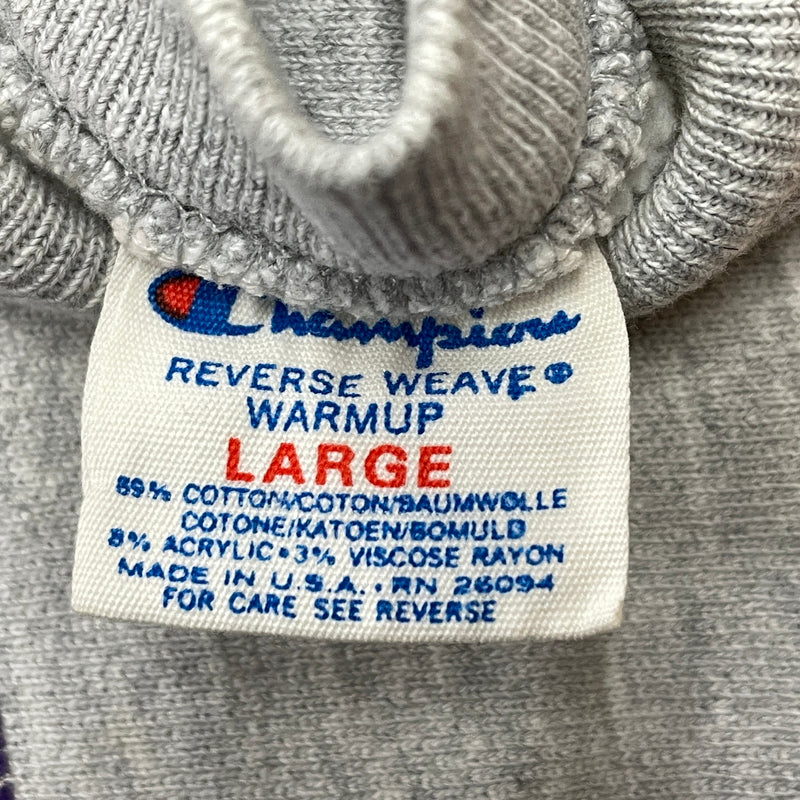 【中古品】【メンズ】 CHAMPION チャンピオン REVERSE WEAVE 80’s VINTAGE HOBART COLLEGE SWEAT リバース ウェーブ 80年代 ヴィンテージ ホバート ガレッジ スウェット 長袖 トップス トレーナー 145-260923-sa-10-teih サイズ：L カラー：グレー 万代Net店