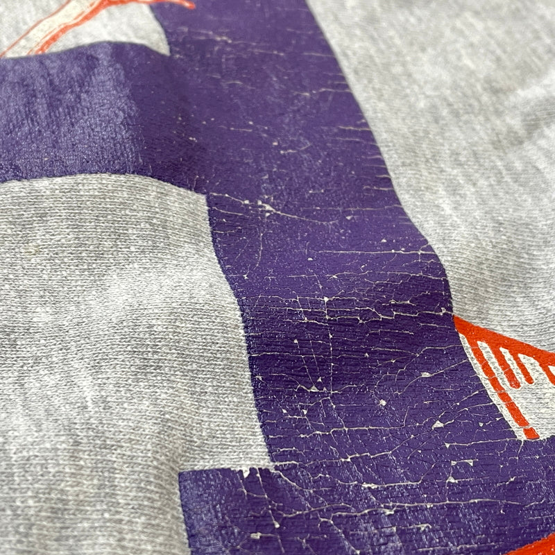 【中古品】【メンズ】 CHAMPION チャンピオン REVERSE WEAVE 80’s VINTAGE HOBART COLLEGE SWEAT リバース ウェーブ 80年代 ヴィンテージ ホバート ガレッジ スウェット 長袖 トップス トレーナー 145-260923-sa-10-teih サイズ：L カラー：グレー 万代Net店