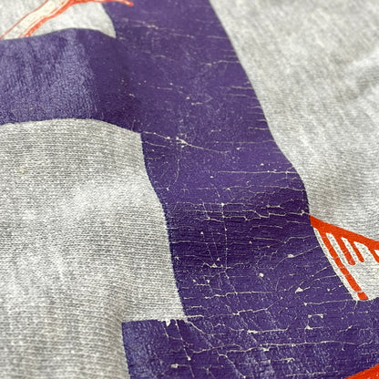 【中古品】【メンズ】 CHAMPION チャンピオン REVERSE WEAVE 80’s VINTAGE HOBART COLLEGE SWEAT リバース ウェーブ 80年代 ヴィンテージ ホバート ガレッジ スウェット 長袖 トップス トレーナー 145-260923-sa-10-teih サイズ：L カラー：グレー 万代Net店