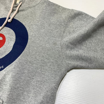 【現状渡し品】【メンズ】 A BATHING APE アベイシングエイプ 90's PULLOVER PARKA 90年代 プルオーバーパーカー トップス フーディ 初期タグ 142-260927-ko-08-teih サイズ：L カラー：グレー 万代Net店