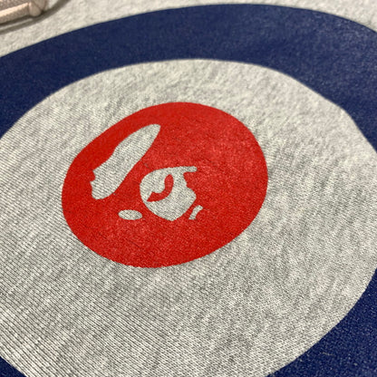 【現状渡し品】【メンズ】 A BATHING APE アベイシングエイプ 90's PULLOVER PARKA 90年代 プルオーバーパーカー トップス フーディ 初期タグ 142-260927-ko-08-teih サイズ：L カラー：グレー 万代Net店