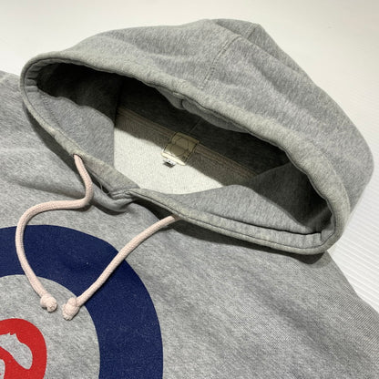 【現状渡し品】【メンズ】 A BATHING APE アベイシングエイプ 90's PULLOVER PARKA 90年代 プルオーバーパーカー トップス フーディ 初期タグ 142-260927-ko-08-teih サイズ：L カラー：グレー 万代Net店